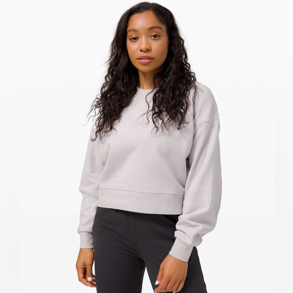 Lululemon Perfectly Oversized Cropped Crew